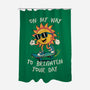 Morning Affirmation-None-Polyester-Shower Curtain-dandingeroz
