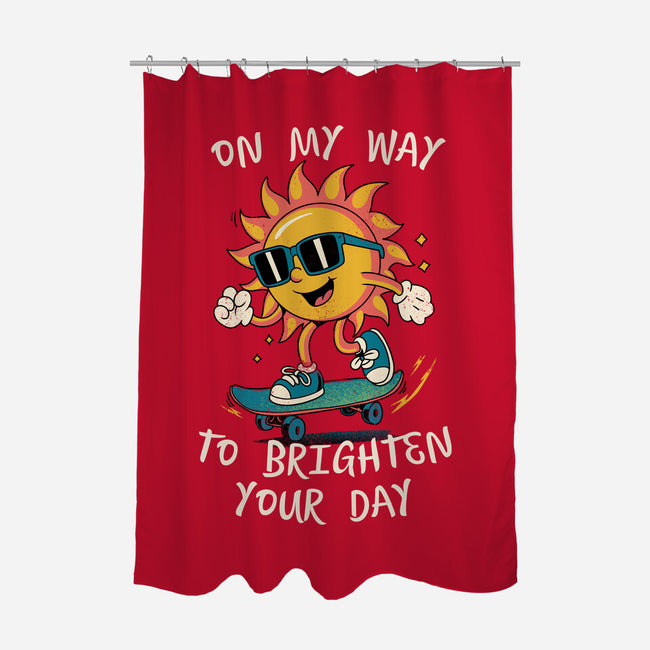 Morning Affirmation-None-Polyester-Shower Curtain-dandingeroz
