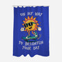 Morning Affirmation-None-Polyester-Shower Curtain-dandingeroz