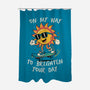Morning Affirmation-None-Polyester-Shower Curtain-dandingeroz