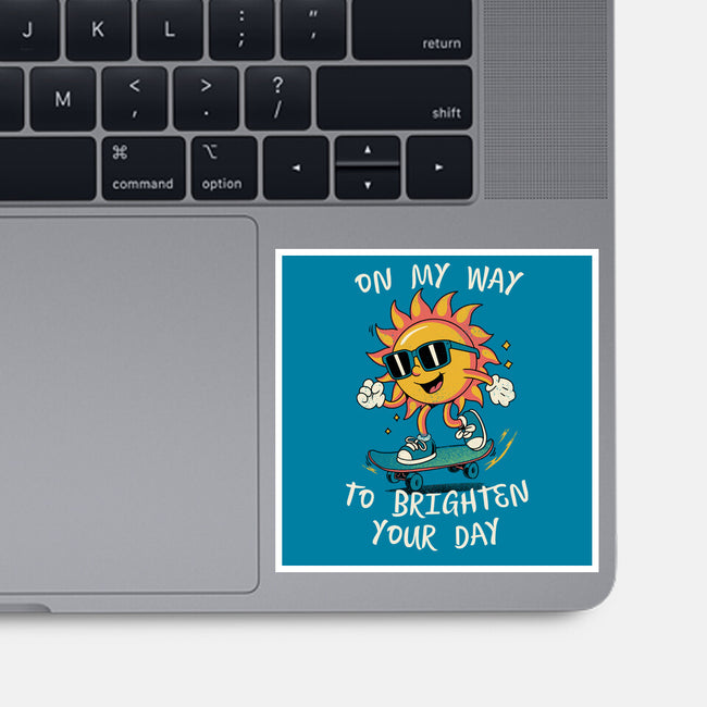 Morning Affirmation-None-Glossy-Sticker-dandingeroz