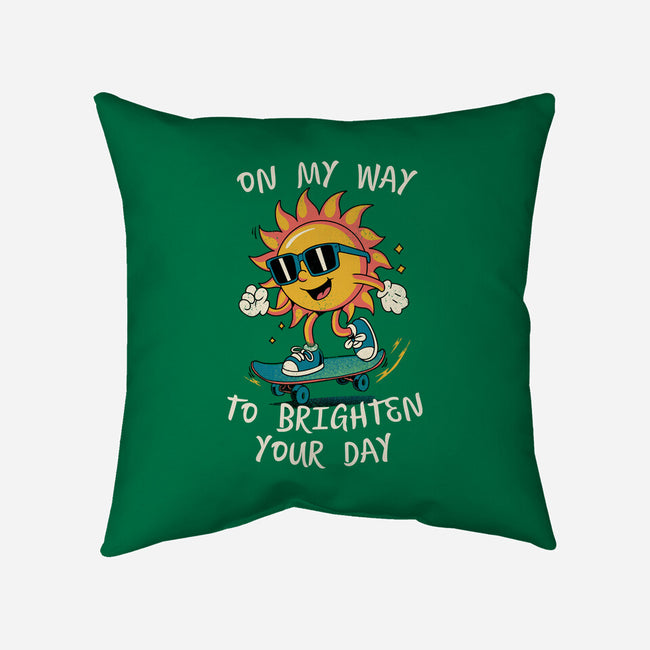 Morning Affirmation-None-Removable Cover w Insert-Throw Pillow-dandingeroz