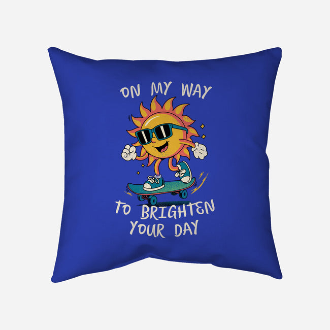 Morning Affirmation-None-Removable Cover w Insert-Throw Pillow-dandingeroz