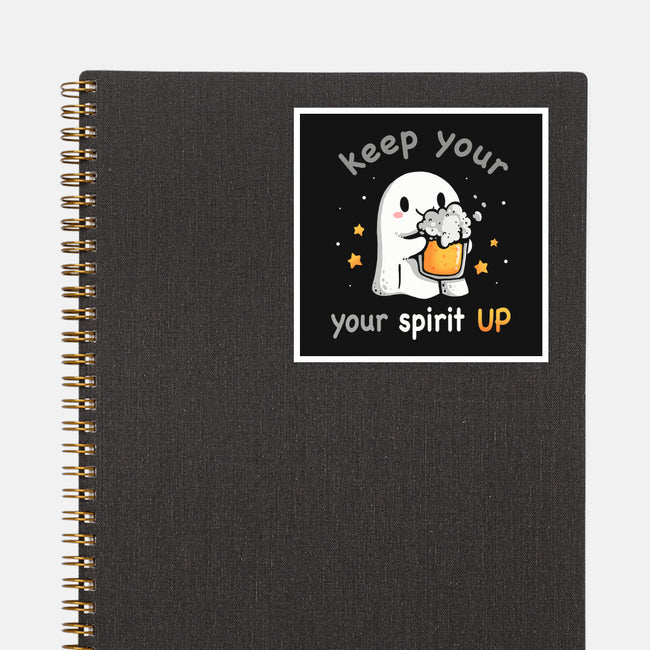 Keep Your Spirit Up-None-Glossy-Sticker-Vallina84