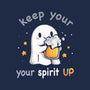 Keep Your Spirit Up-Womens-Fitted-Tee-Vallina84