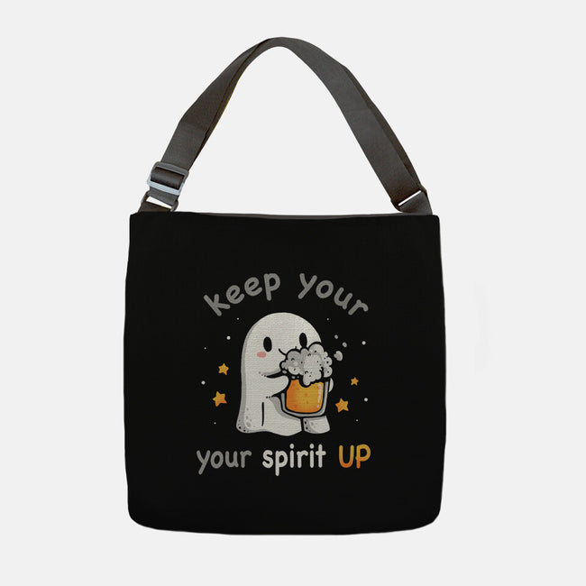 Keep Your Spirit Up-None-Adjustable Tote-Bag-Vallina84