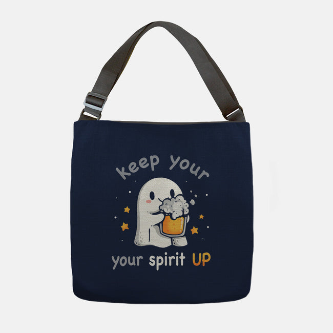 Keep Your Spirit Up-None-Adjustable Tote-Bag-Vallina84