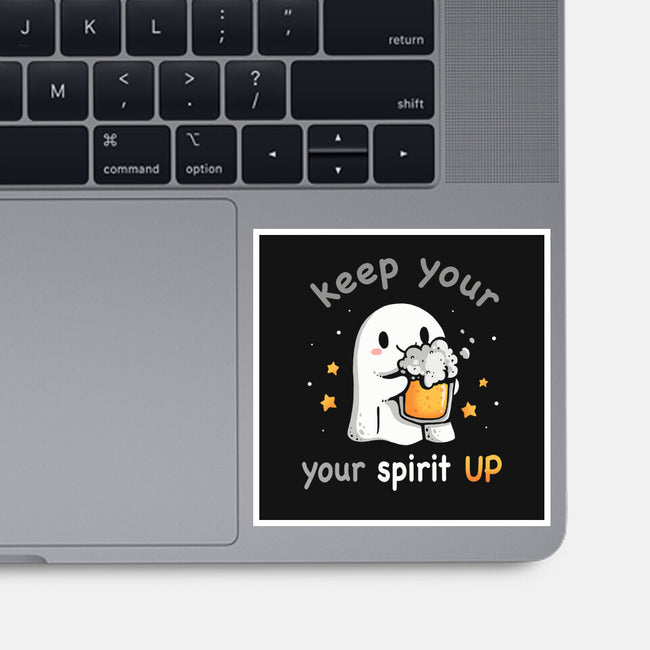 Keep Your Spirit Up-None-Glossy-Sticker-Vallina84