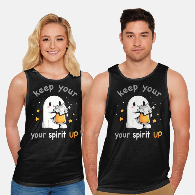 Keep Your Spirit Up-Unisex-Basic-Tank-Vallina84