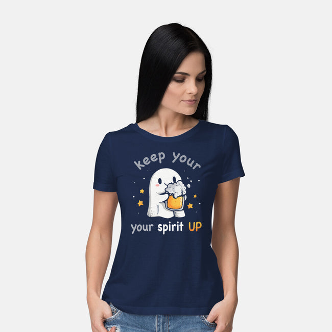 Keep Your Spirit Up-Womens-Basic-Tee-Vallina84
