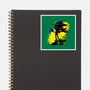 Hedgehog Glitch-None-Glossy-Sticker-rmatix