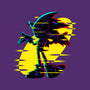 Hedgehog Glitch-Womens-Fitted-Tee-rmatix