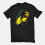 Hedgehog Glitch-Womens-Fitted-Tee-rmatix