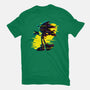Hedgehog Glitch-Womens-Fitted-Tee-rmatix