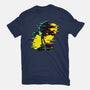 Hedgehog Glitch-Womens-Fitted-Tee-rmatix