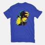 Hedgehog Glitch-Womens-Fitted-Tee-rmatix