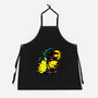 Hedgehog Glitch-Unisex-Kitchen-Apron-rmatix