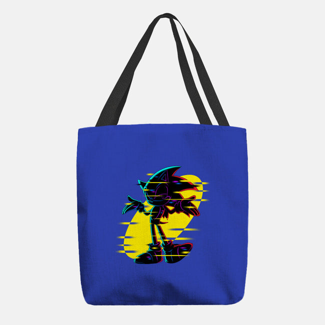 Hedgehog Glitch-None-Basic Tote-Bag-rmatix