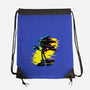 Hedgehog Glitch-None-Drawstring-Bag-rmatix