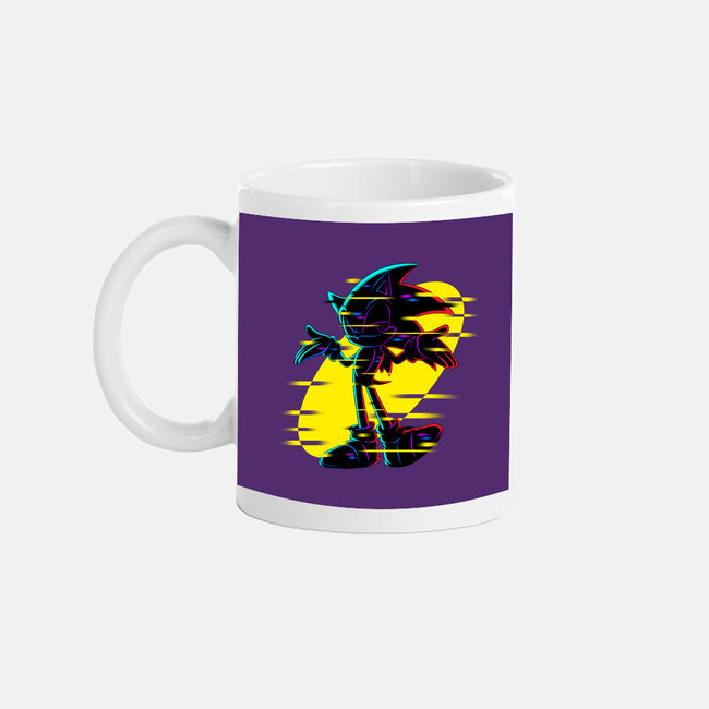 Hedgehog Glitch-None-Mug-Drinkware-rmatix