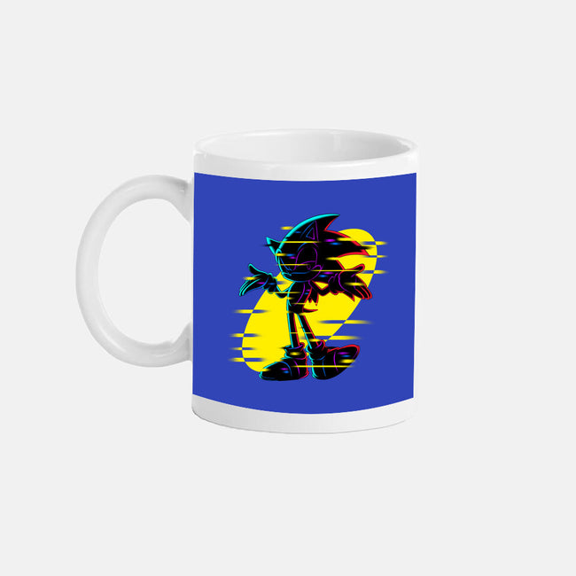 Hedgehog Glitch-None-Mug-Drinkware-rmatix