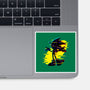 Hedgehog Glitch-None-Glossy-Sticker-rmatix