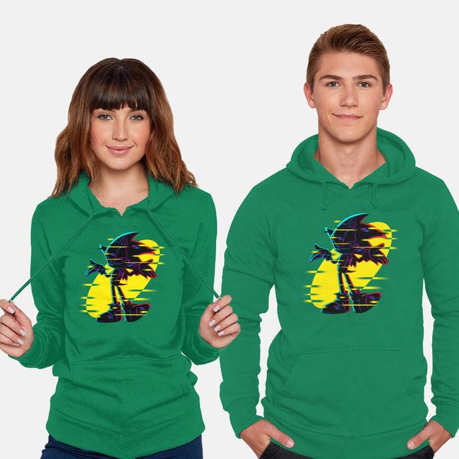 Hedgehog Glitch-Unisex-Pullover-Sweatshirt-rmatix