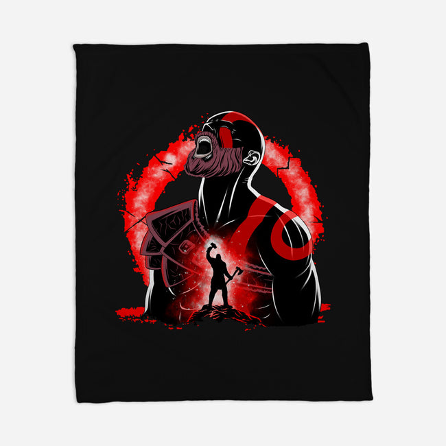 Spartan Rage-None-Fleece-Blanket-rmatix