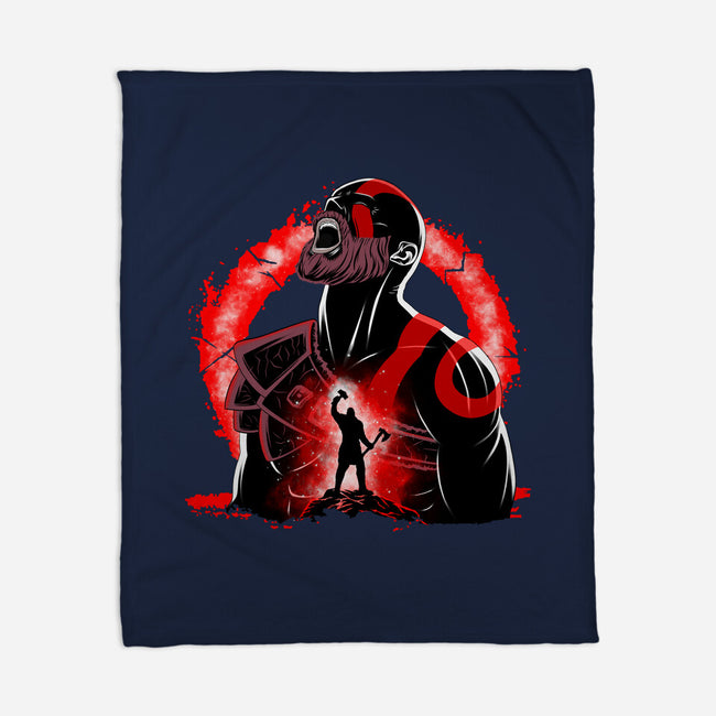 Spartan Rage-None-Fleece-Blanket-rmatix