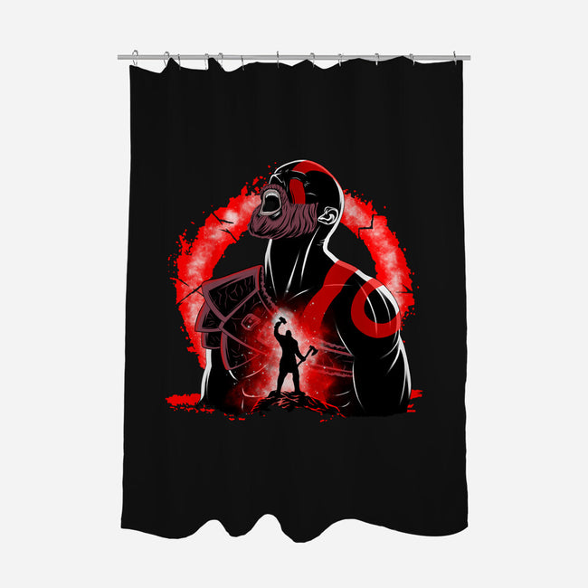 Spartan Rage-None-Polyester-Shower Curtain-rmatix