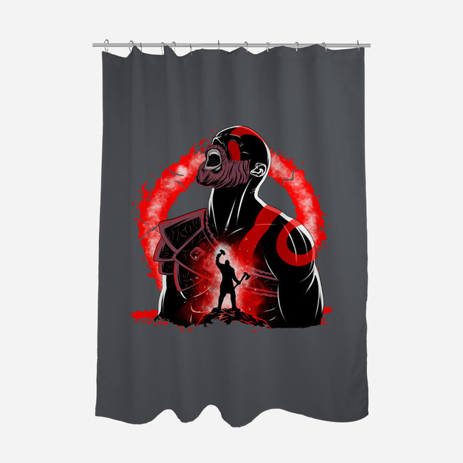 Spartan Rage-None-Polyester-Shower Curtain-rmatix
