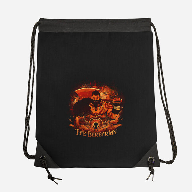 The Dungeon Barbarian-None-Drawstring-Bag-grevalra
