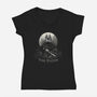 The Dungeon Rogue-Womens-V-Neck-Tee-grevalra