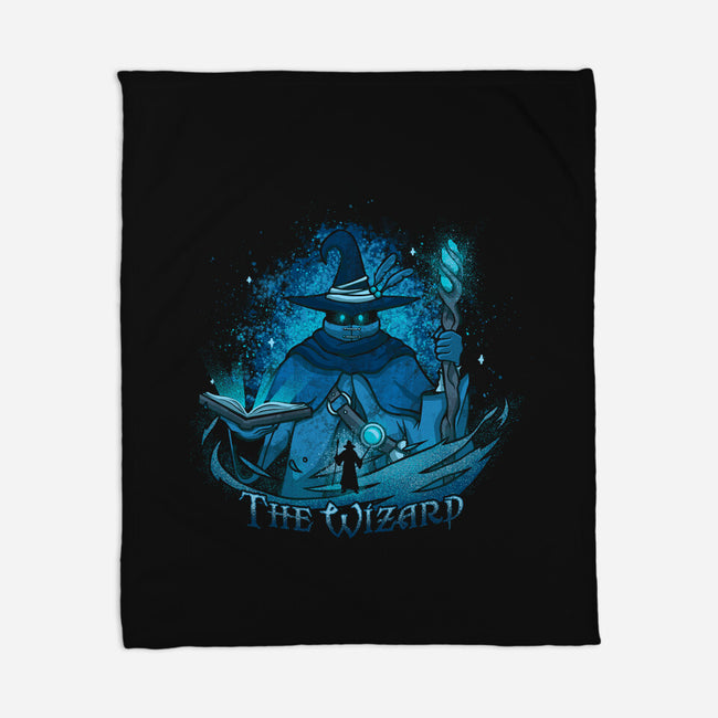 The Dungeon Wizard-None-Fleece-Blanket-grevalra