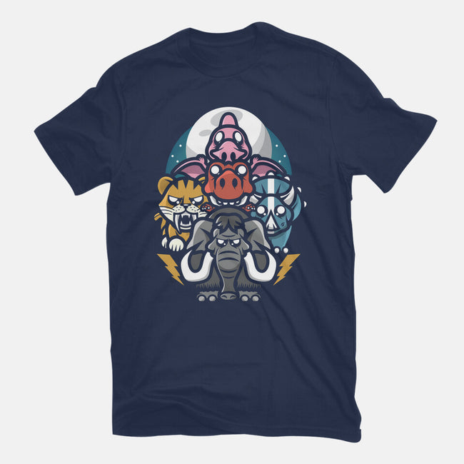 Mighty Animals-Womens-Fitted-Tee-jrberger