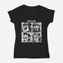 Let's A Be-Womens-V-Neck-Tee-Arigatees