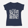 Let's A Be-Womens-V-Neck-Tee-Arigatees