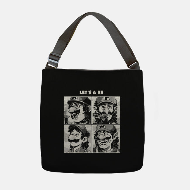 Let's A Be-None-Adjustable Tote-Bag-Arigatees