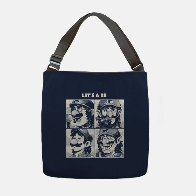 Let's A Be-None-Adjustable Tote-Bag-Arigatees