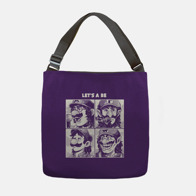 Let's A Be-None-Adjustable Tote-Bag-Arigatees