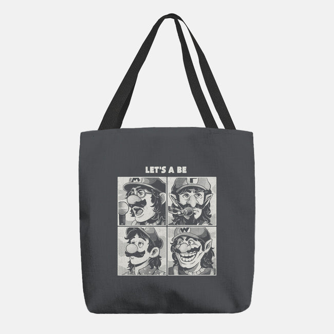 Let's A Be-None-Basic Tote-Bag-Arigatees