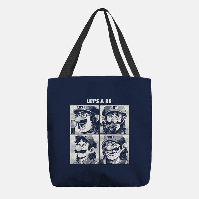 Let's A Be-None-Basic Tote-Bag-Arigatees