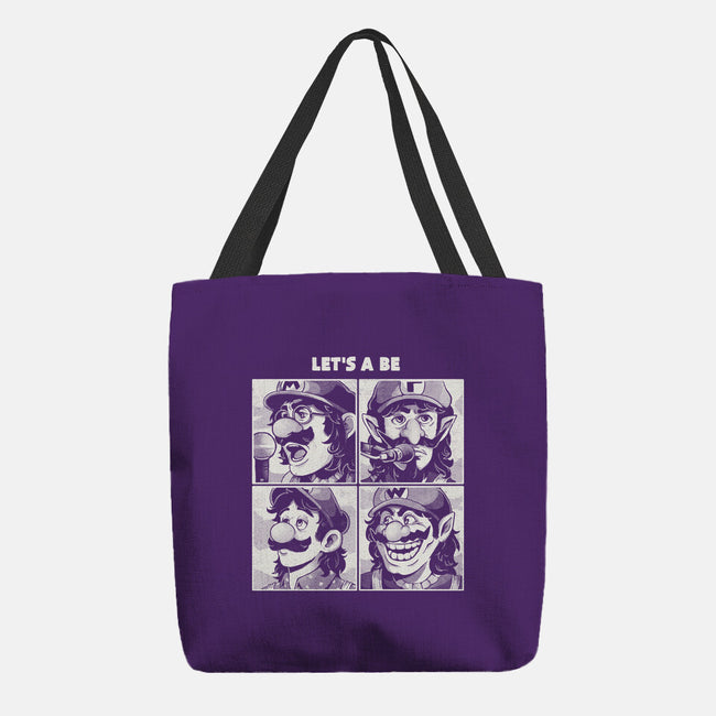 Let's A Be-None-Basic Tote-Bag-Arigatees