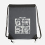 Let's A Be-None-Drawstring-Bag-Arigatees