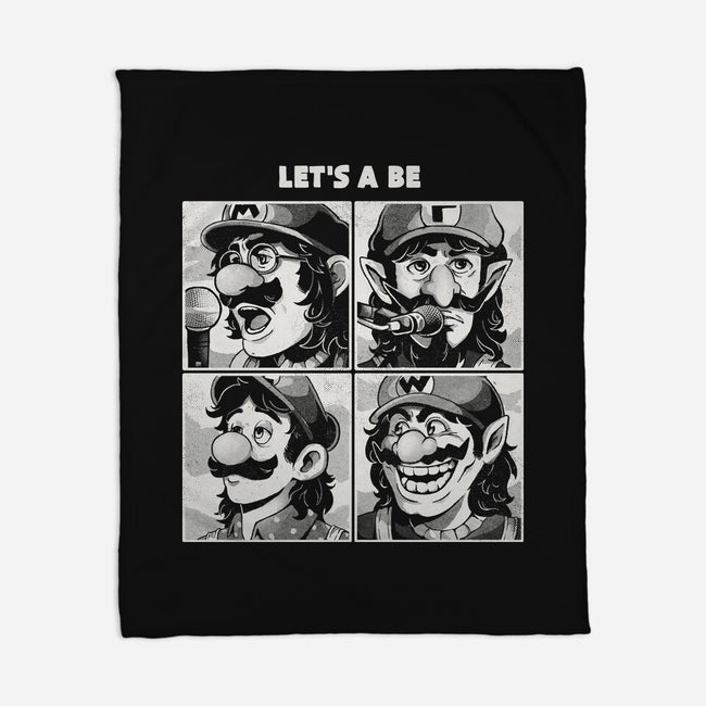 Let's A Be-None-Fleece-Blanket-Arigatees