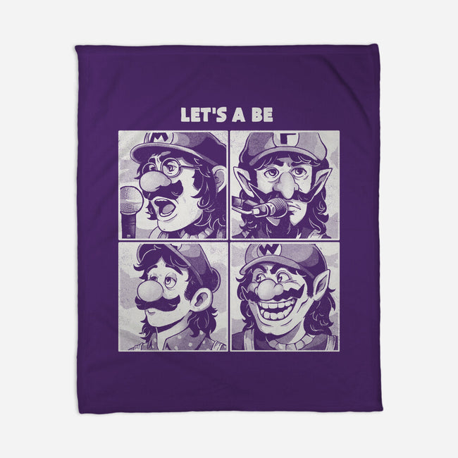 Let's A Be-None-Fleece-Blanket-Arigatees