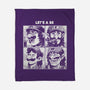 Let's A Be-None-Fleece-Blanket-Arigatees