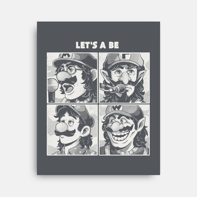 Let's A Be-None-Stretched-Canvas-Arigatees