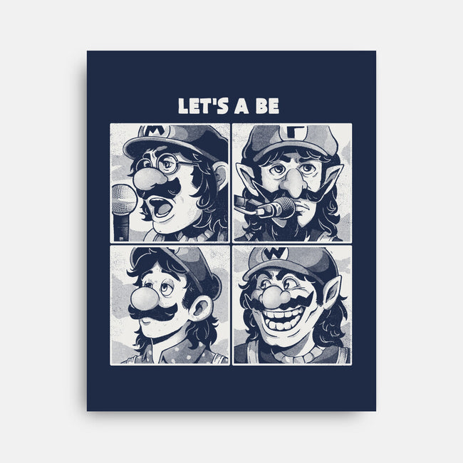 Let's A Be-None-Stretched-Canvas-Arigatees