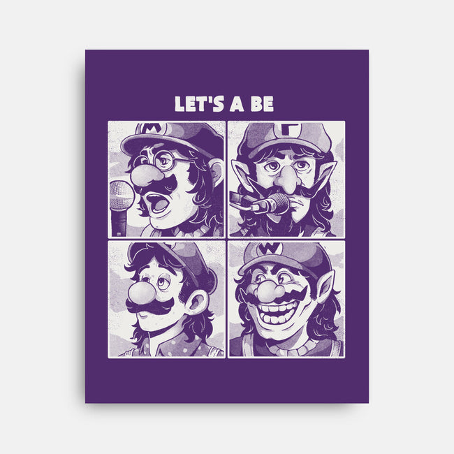 Let's A Be-None-Stretched-Canvas-Arigatees